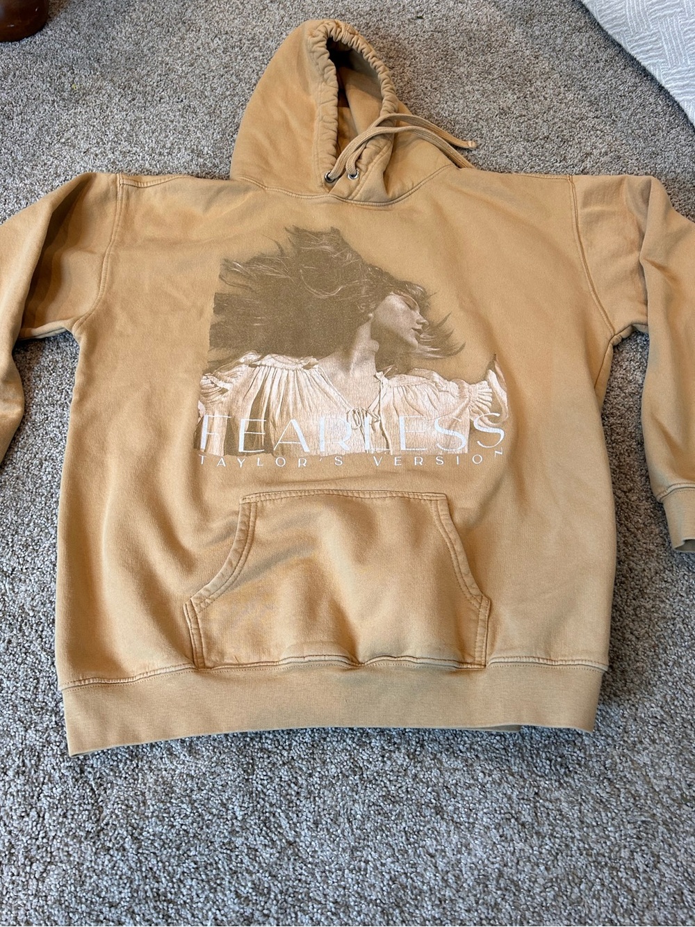 Taylor Swift Fearless Taylor’s Version graphic hoodie. Music. Swifties. Band Tee
